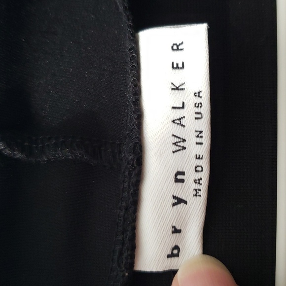 Bryn Walker Women Lavinia Tunic Top Medium Black Cowl Neck Lagenlook Minimalist - Picture 12 of 15